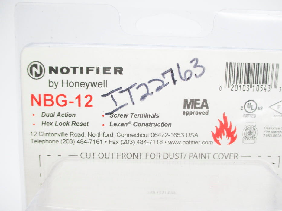 NOTIFIER NBG-12 NSMP