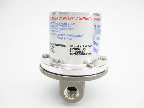 SENTRY BPRVA-20 7-00868A NSMP