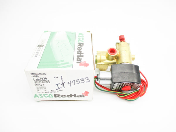 ASCO EF8321G001MS 120V 10-200PSI 1/4" NSMP