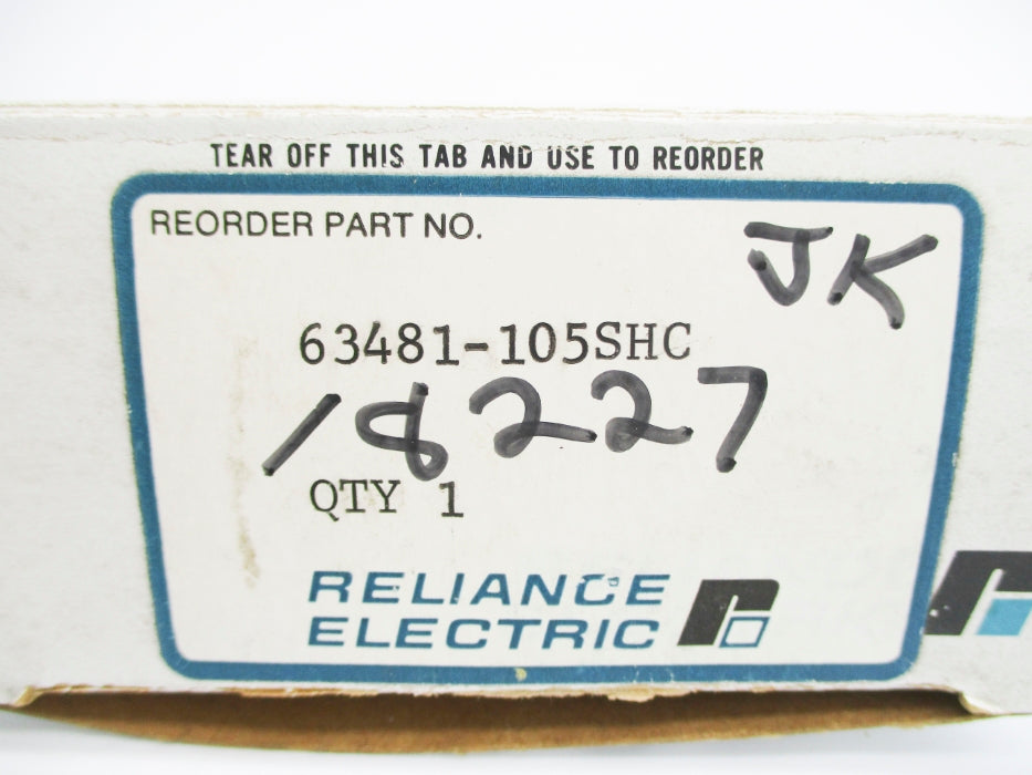 RELIANCE ELECTRIC 63481-105SHC NSMP