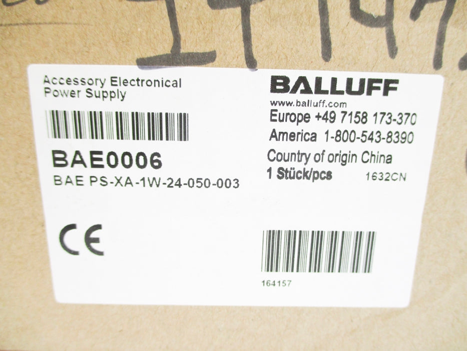 BALLUFF BAEPS-XA-1W-24-050-003 BAE0006 NSMP
