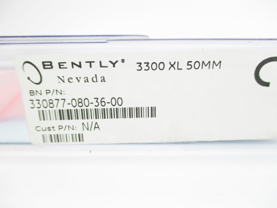 BENTLY NEVADA 330877-080-36-00 3300-XL-50MM NSMP