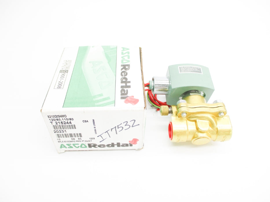ASCO 8210G094MO 150PSI 110/120V NSMP