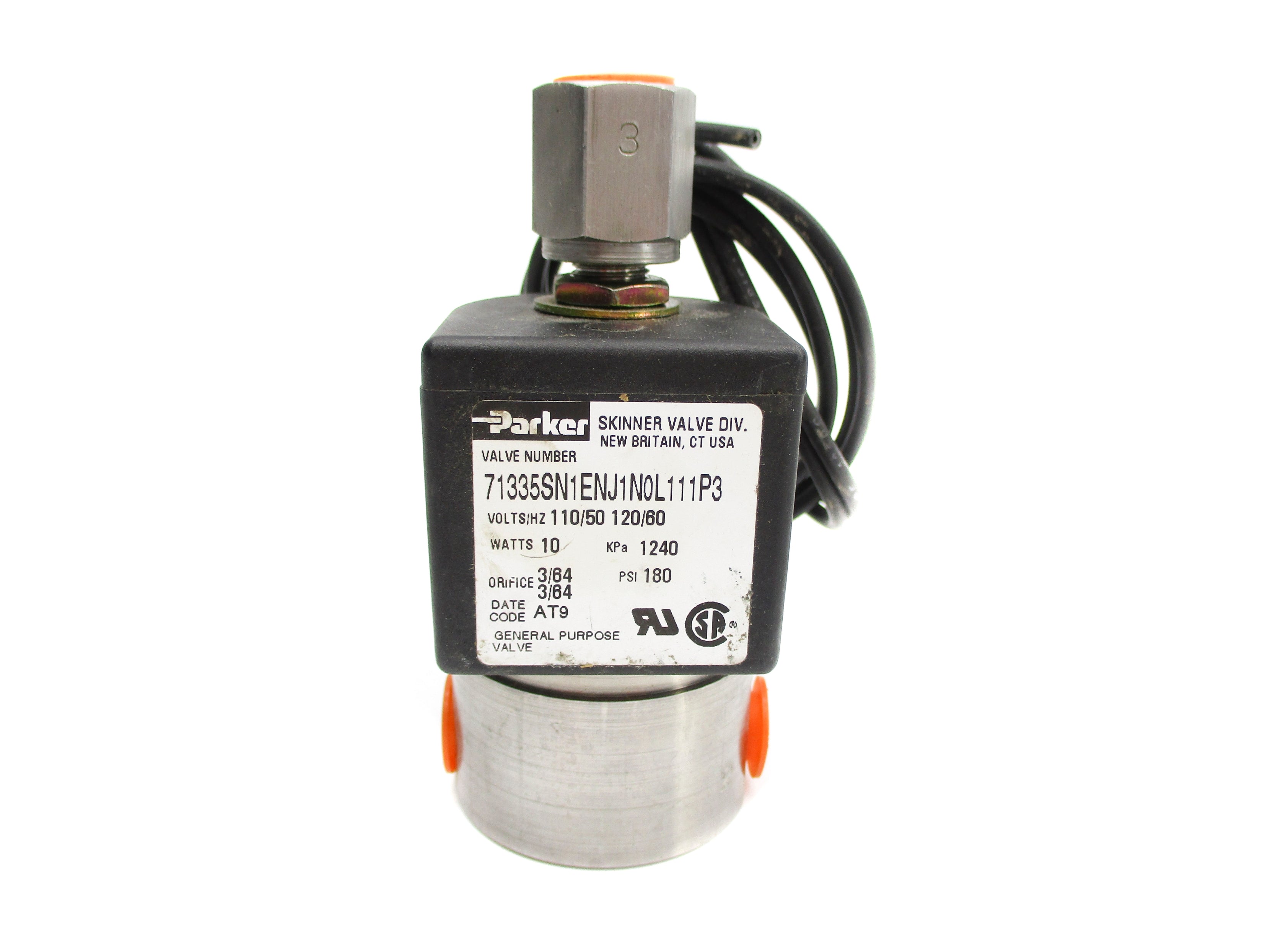 PARKER 71335SN1ENJ1N0L111P3 110/120V 180PSI NSNP