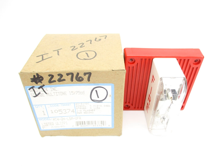 WHEELOCK MT4-24-LSM-VFR NSMP