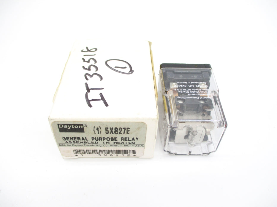DAYTON 5X827E 120VAC 12A NSMP