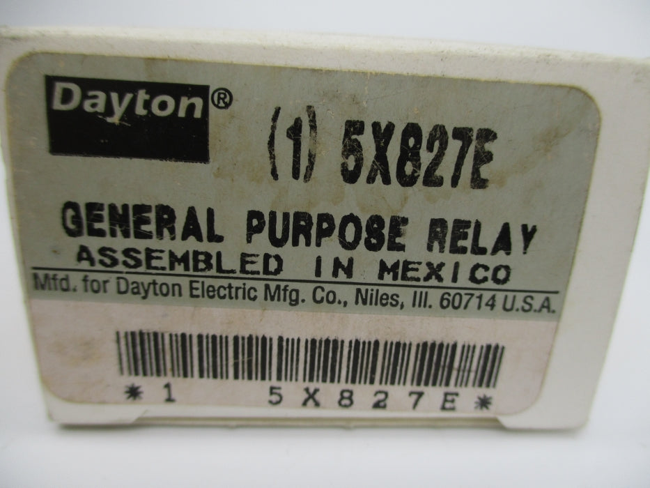 DAYTON 5X827E 120VAC 12A NSMP