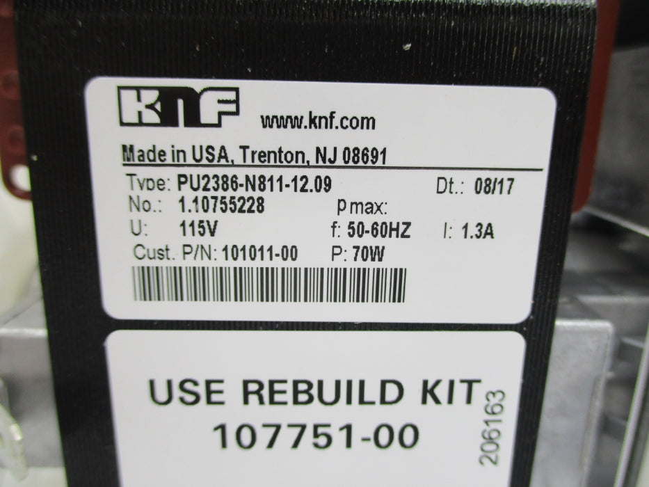 KNF PU2386-N811-12.09 NSNP