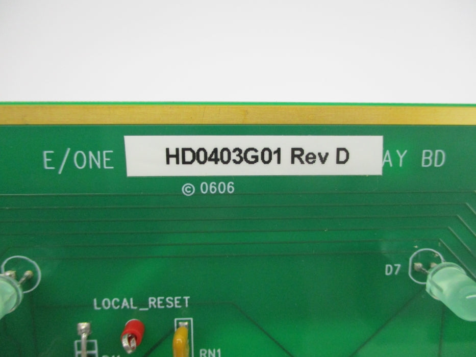 E/ONE HD0403G01 REV. D NSNP