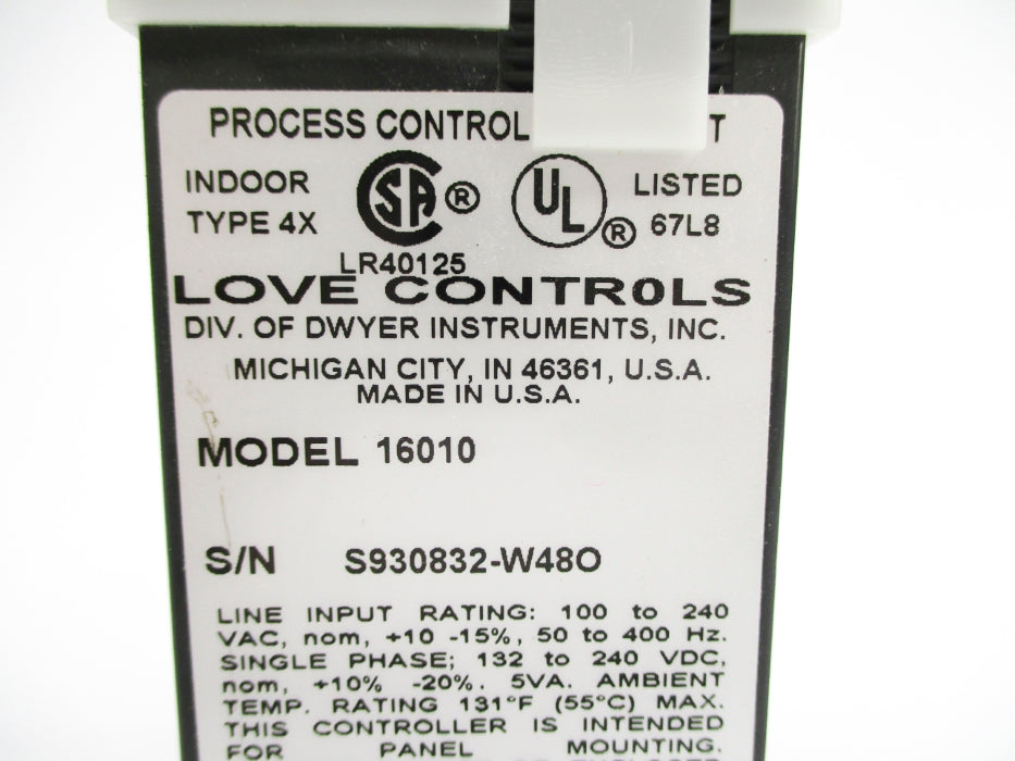 LOVE CONTROLS 16010 (AS PICTURED) NSNP