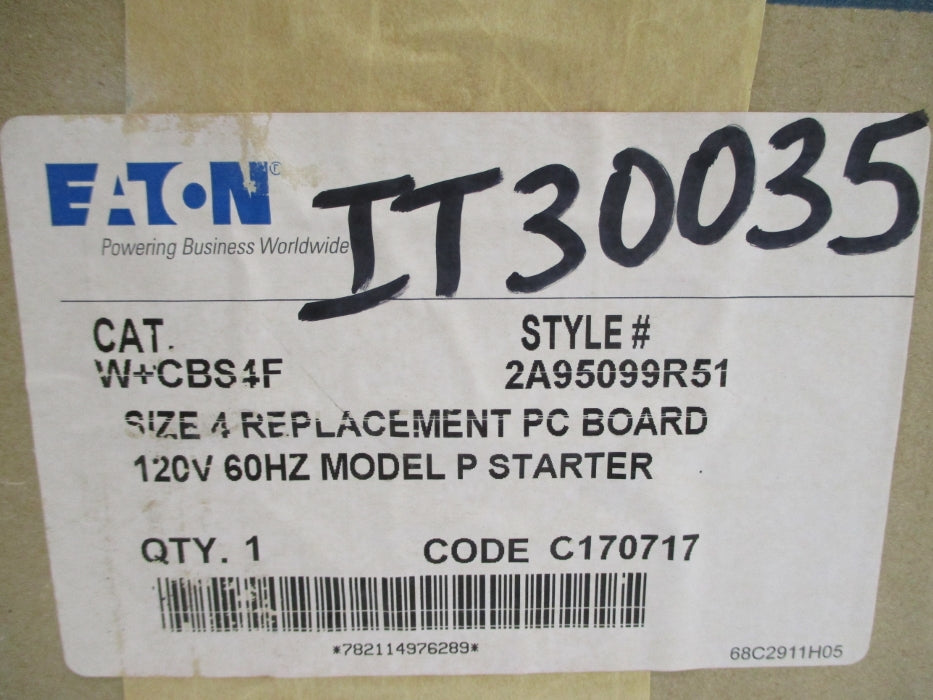 EATON W+CBS4F 2A95099R51 NSFS