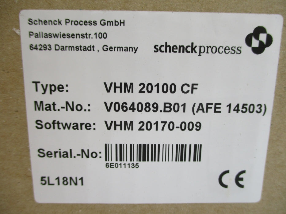 SCHENCK VHM20100CF V064089.B01 NSMP