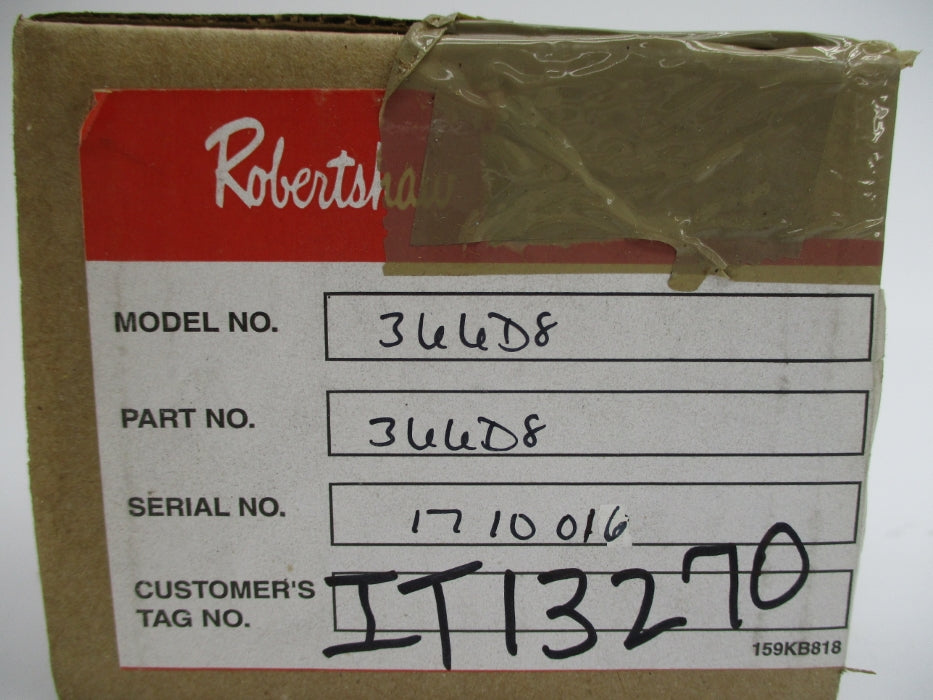 ROBERTSHAW 366-D8 120VAC 0.3A NSMP