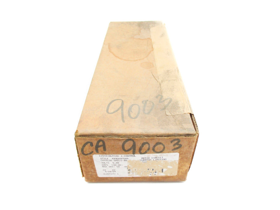 DISTRIBUTION & CONTROL 5ACLS-4R 449D597G04 130A 5.08KV NSFS