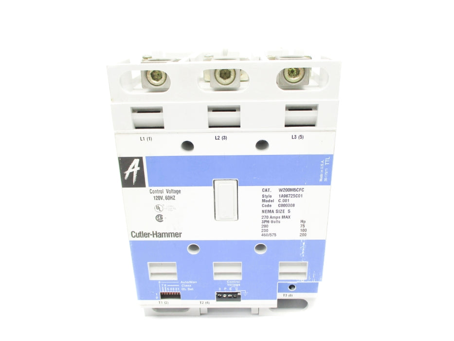 CUTLER HAMMER W200M5CFC 1A96725C01 (AS PICTURED1) NSNP
