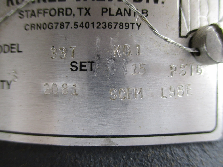 KUNKLE 337K01 15PSIG NSNP
