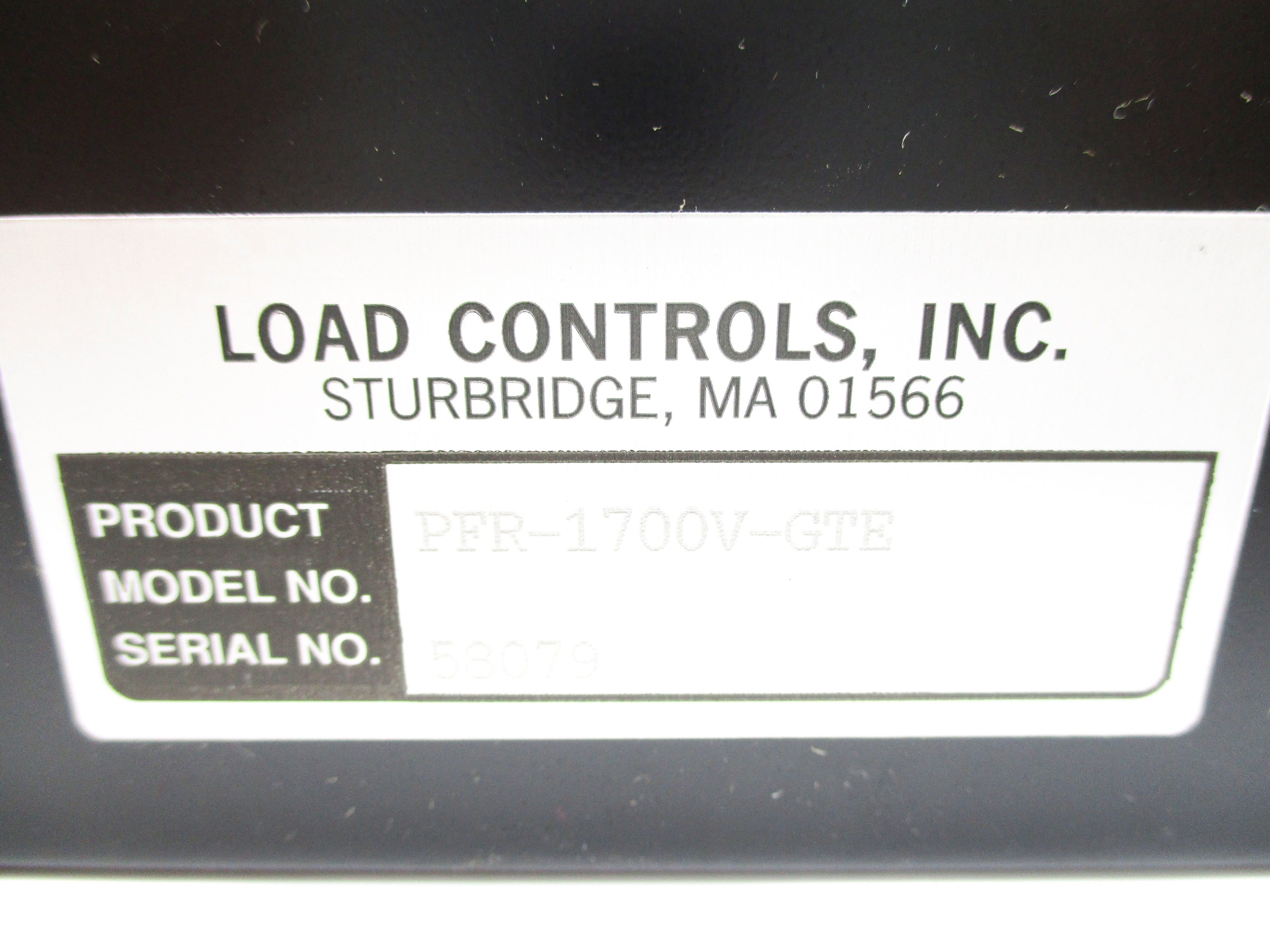 LOAD CONTROLS PFR-1700V-GTE NSNP