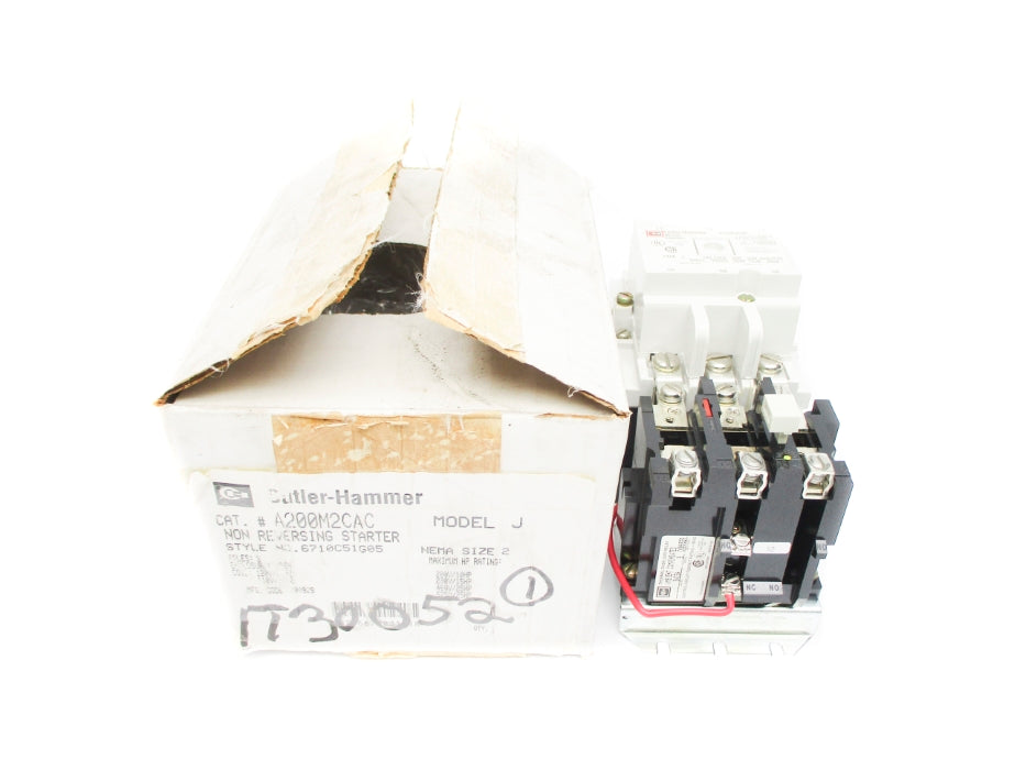CUTLER HAMMER A200M2CAC 6710C51G05 NSMP