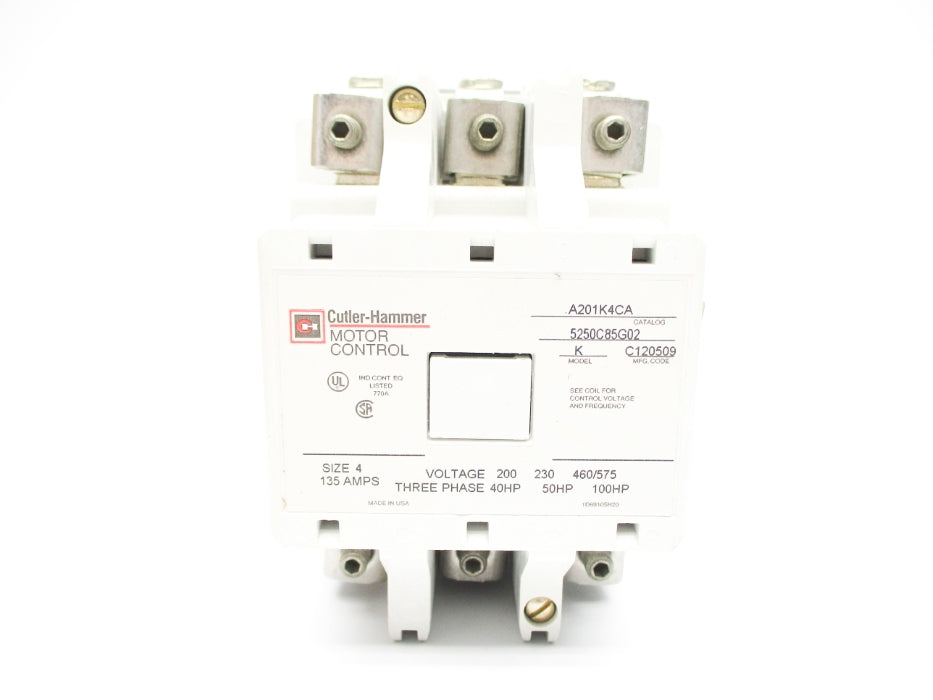 EATON A201K4CA 5250C85G02 110/120V NSMP