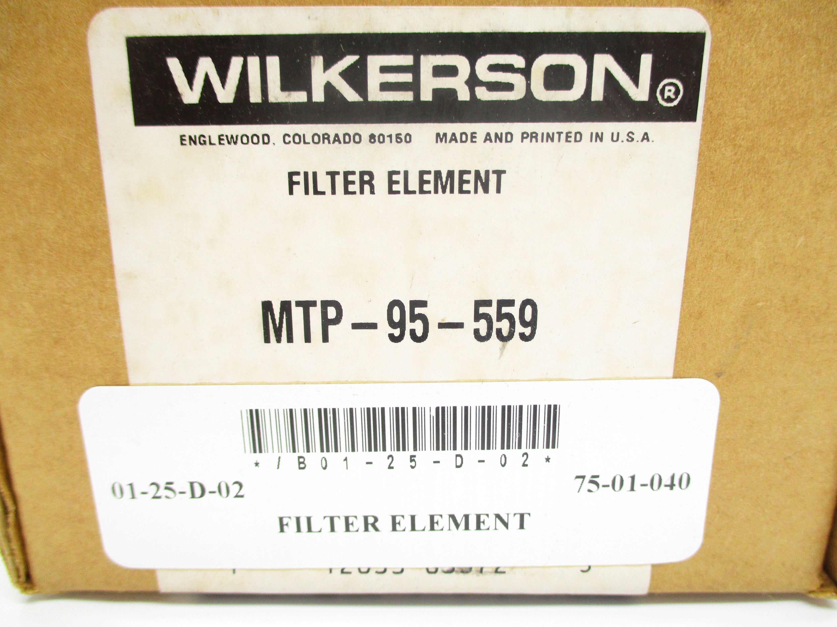 WILKERSON MTP-95-559 NSMP
