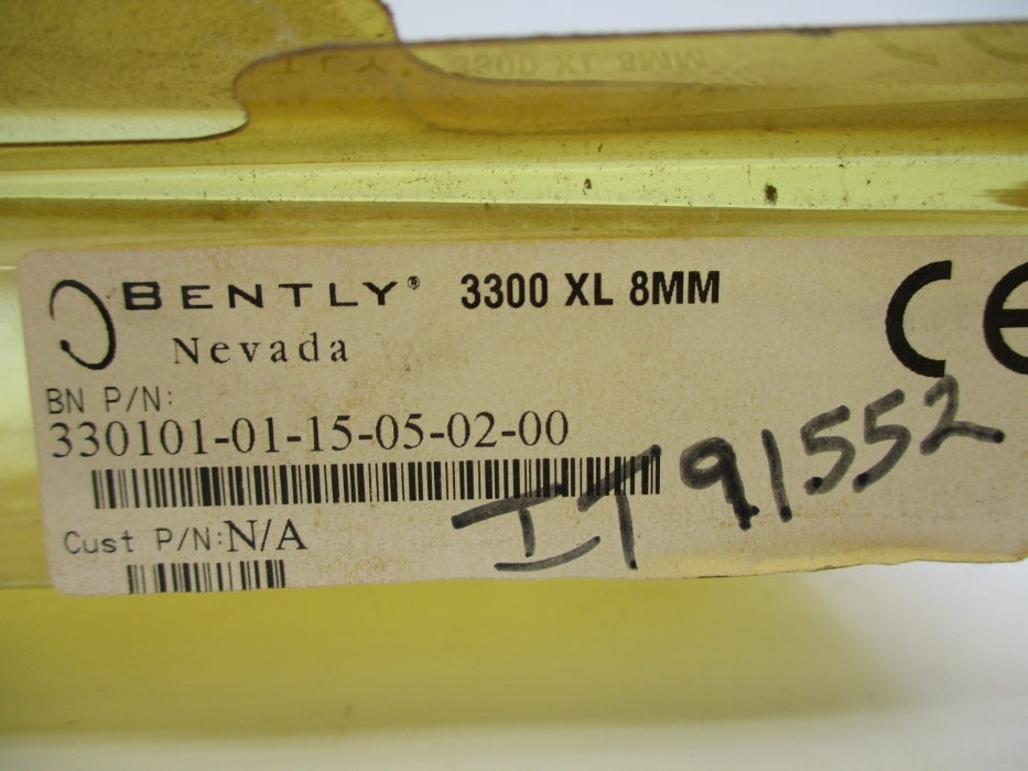 BENTLY NEVADA 330101-01-15-05-02-00 3300-XL-8MM NSMP