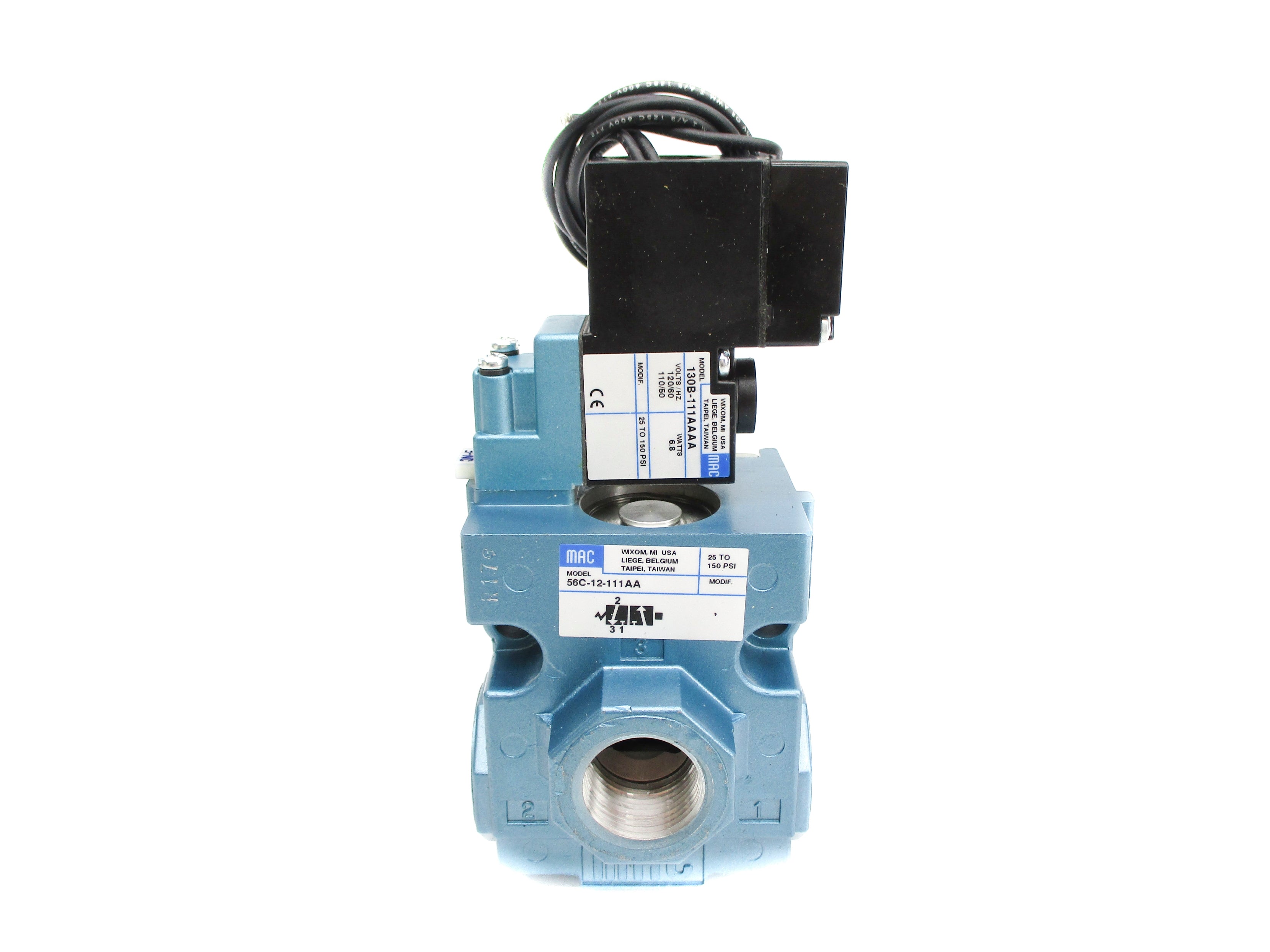 MAC 56C-12-111AA 25-150PSI 110/120V NSNP