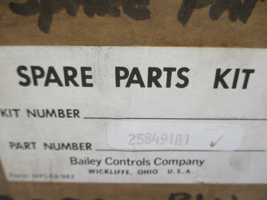 BAILEY CONTROLS 258491A1 NSMP