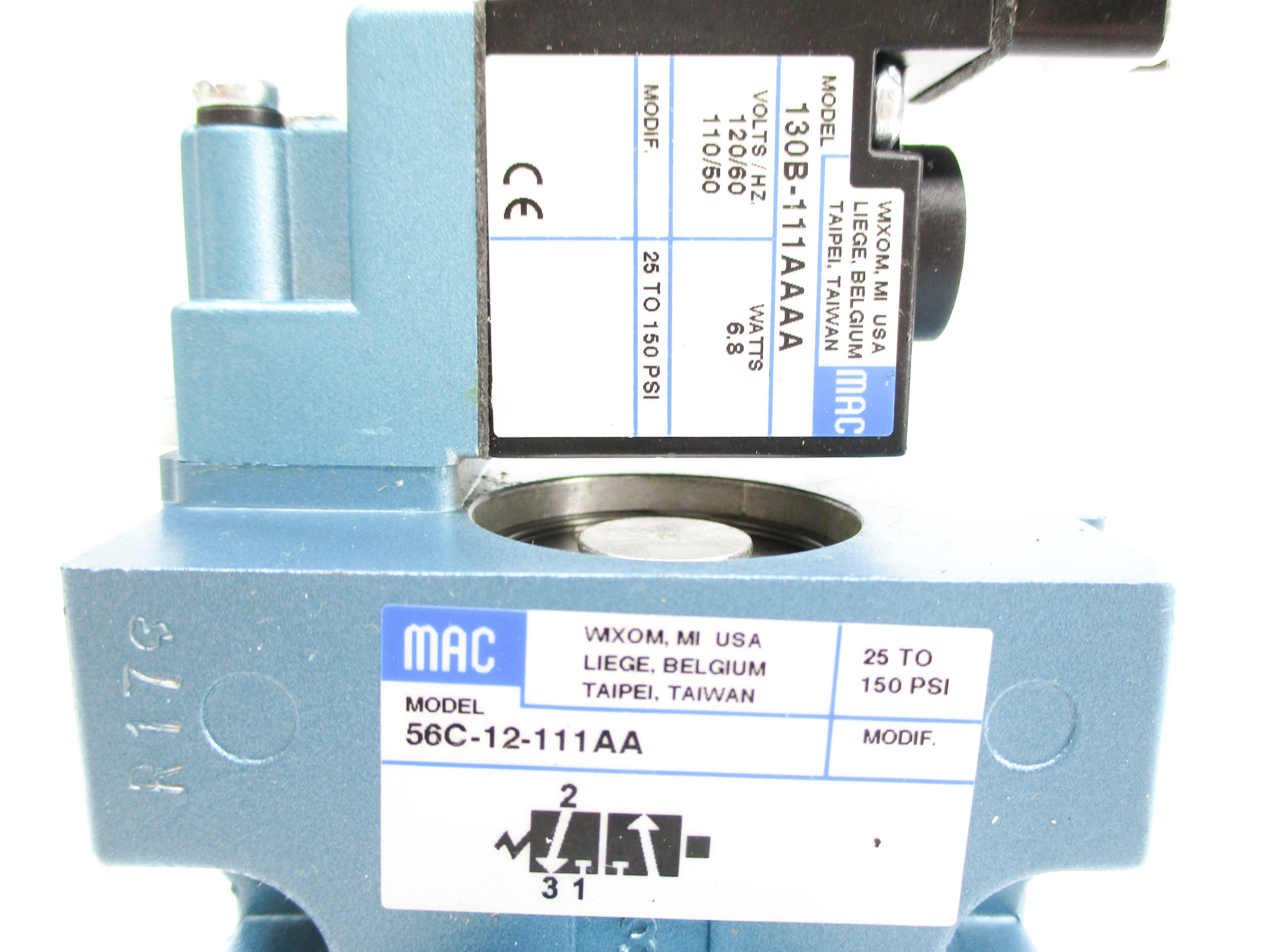 MAC 56C-12-111AA 25-150PSI 110/120V NSNP