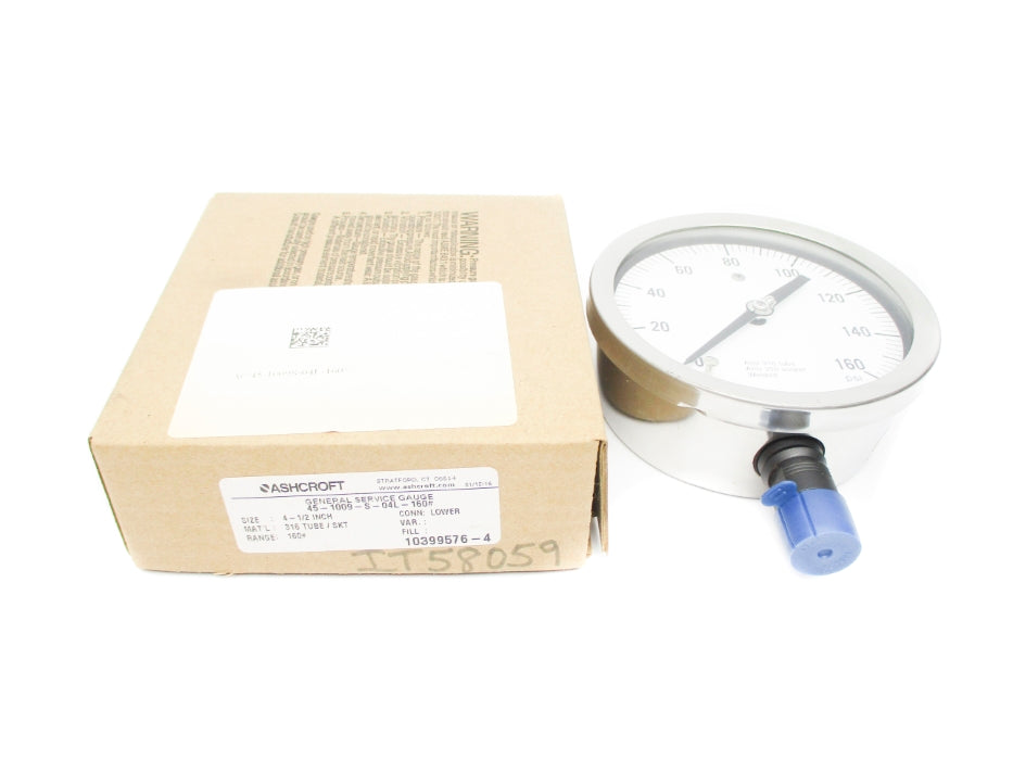 ASHCROFT 45-1009-S-04L-160# 160PSI NSMP
