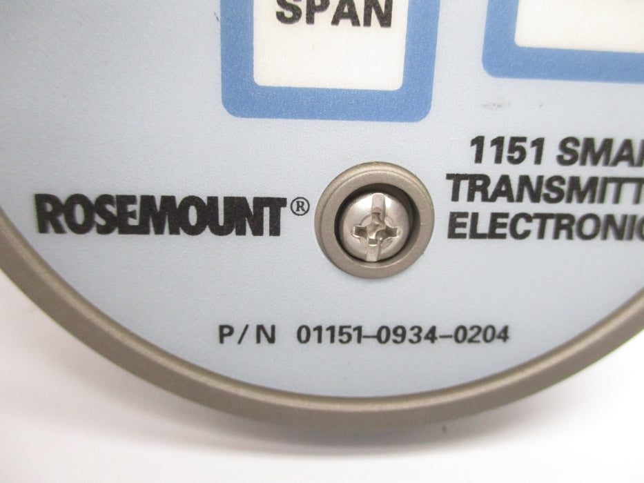 ROSEMOUNT 01151-0934-0204 (AS PICTURED) NSNP