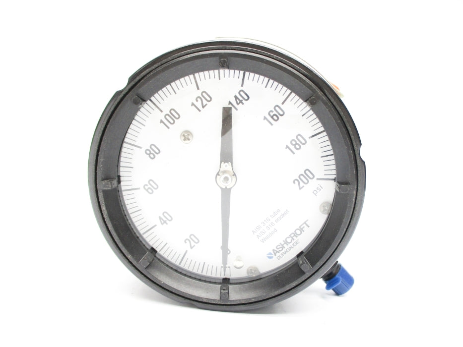 ASHCROFT 45-1279-SS-02L-200# 0-200PSI 4-1/2" NSMP
