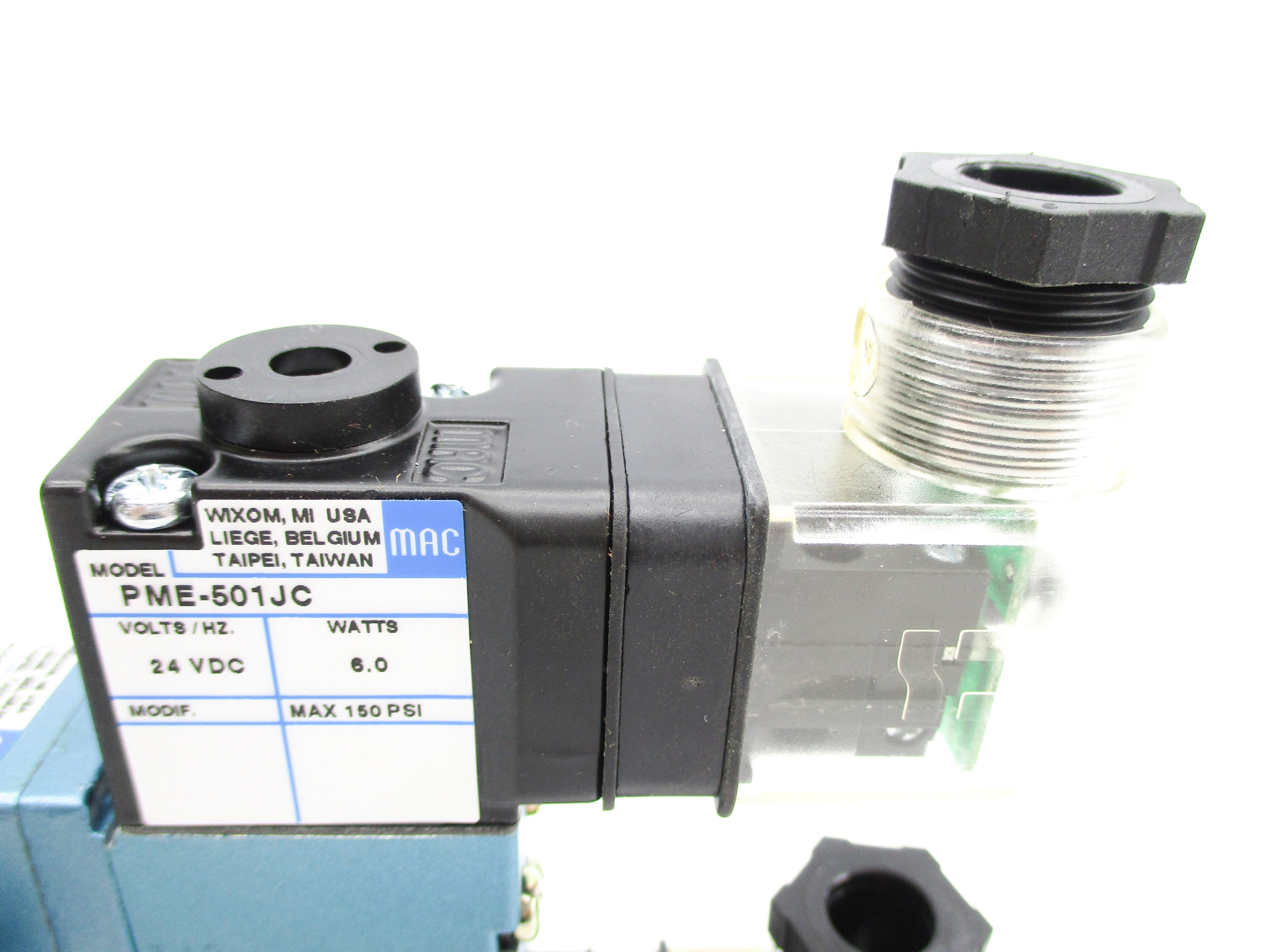 MAC 922B-PM-501JC 10-150PSI 24VDC NSNP