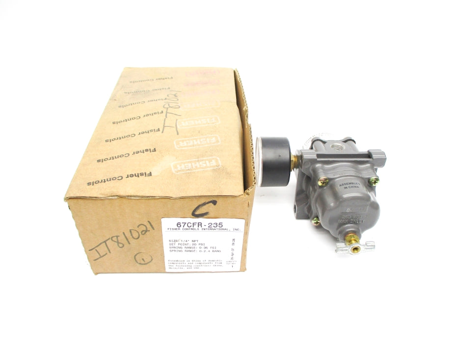 FISHER CONTROLS 67CFR-235 20PSI NSMP