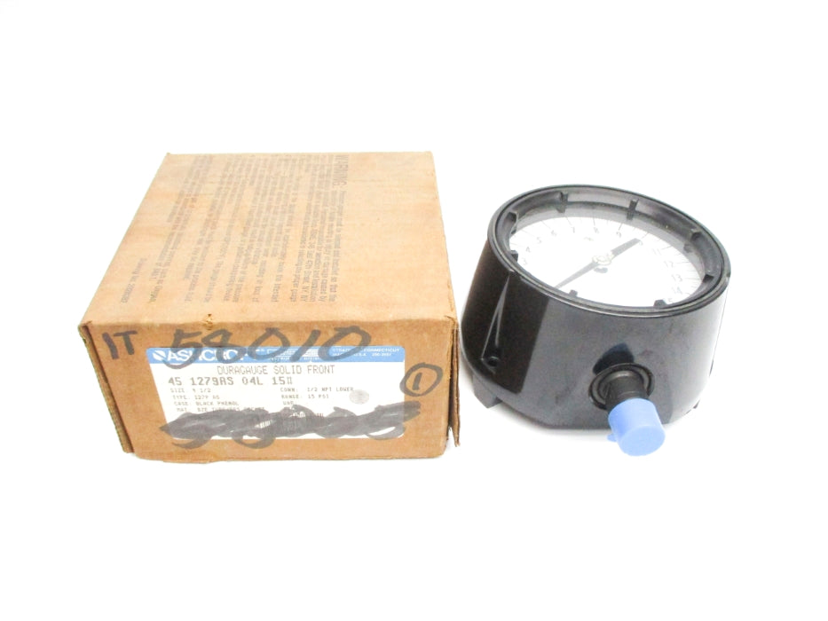 ASHCROFT 45-1279AS-04L-15# 0-15PSI NSMP