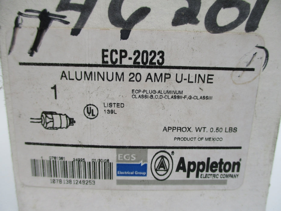 APPLETON ECP2023 125VDC 20A NSMP