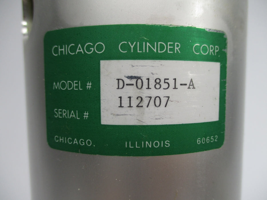 CHICAGO CYLINDER D-01851-A NSNP