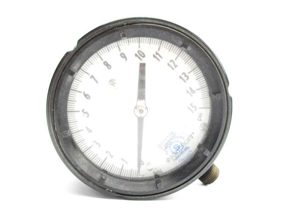 ASHCROFT Q-4832 0-15PSI NSNP