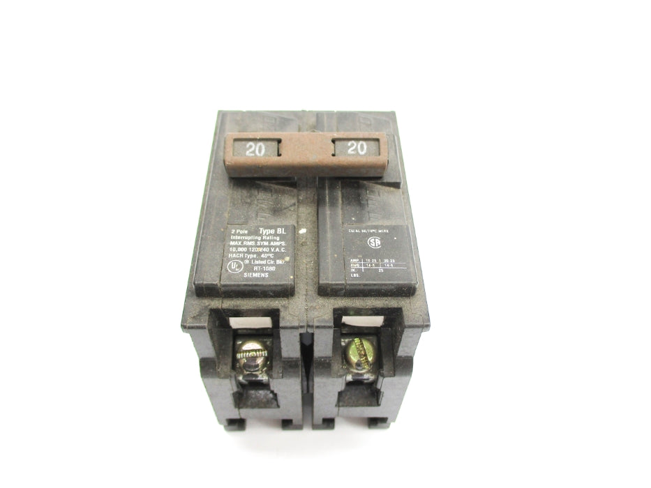 SIEMENS BL220 20A 120/240VAC NSNP