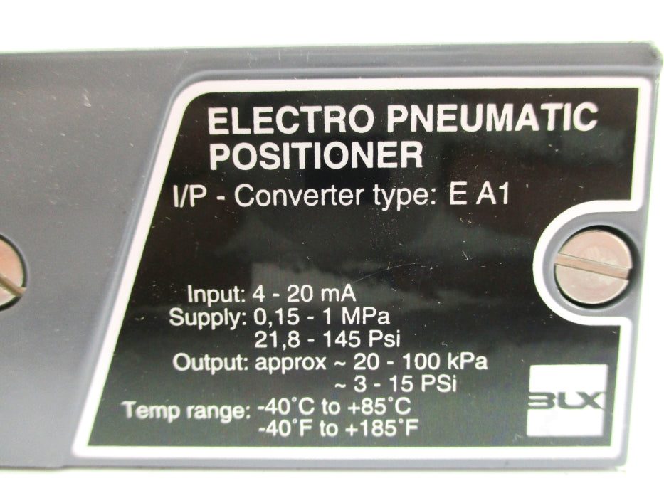 BLX EA1 3-15PSI -40-85C/-40-185F (AS PICTURED) NSNP