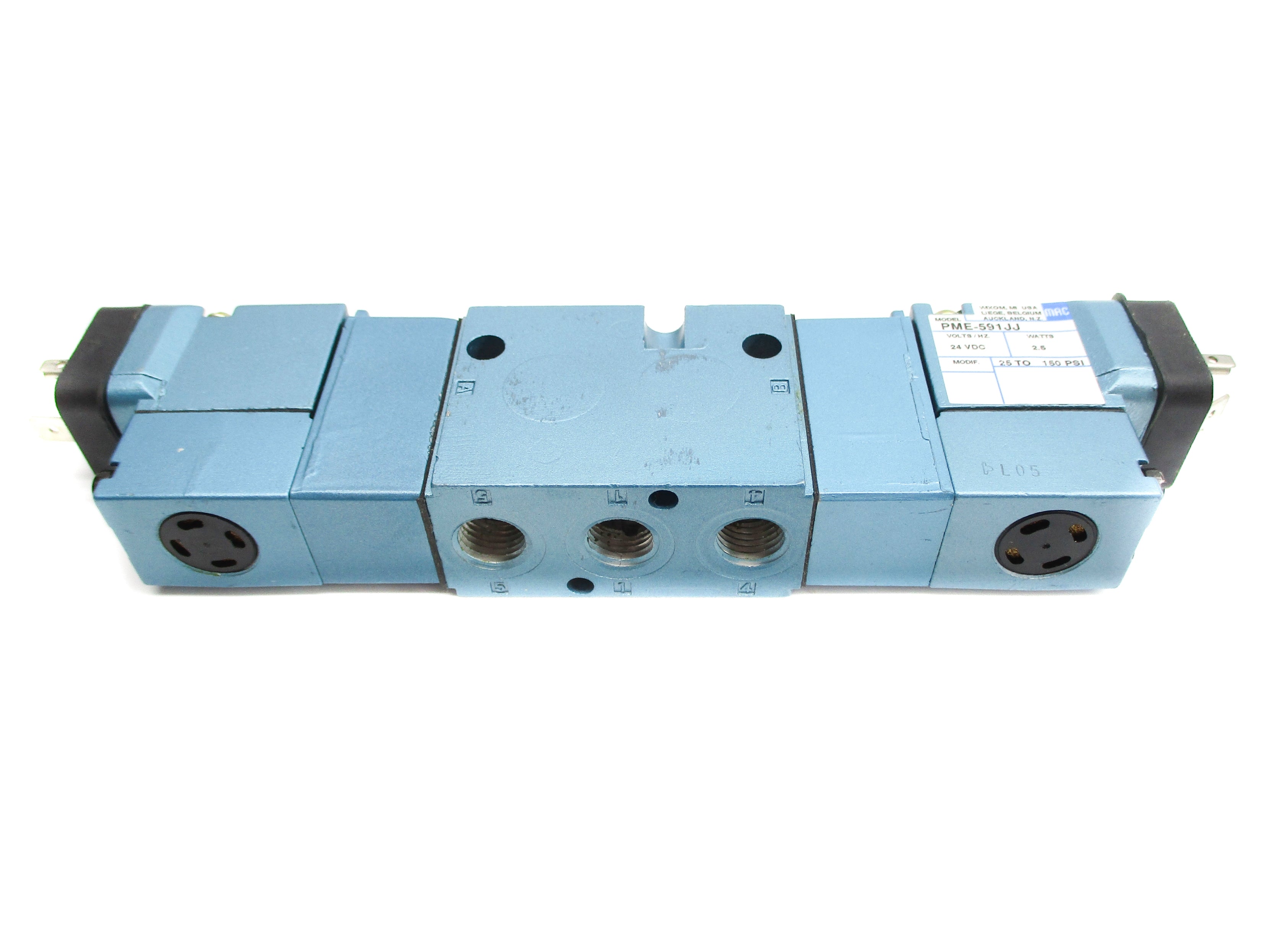 MAC 825C-PM-591JJ-552 150PSI 24VDC NSNP