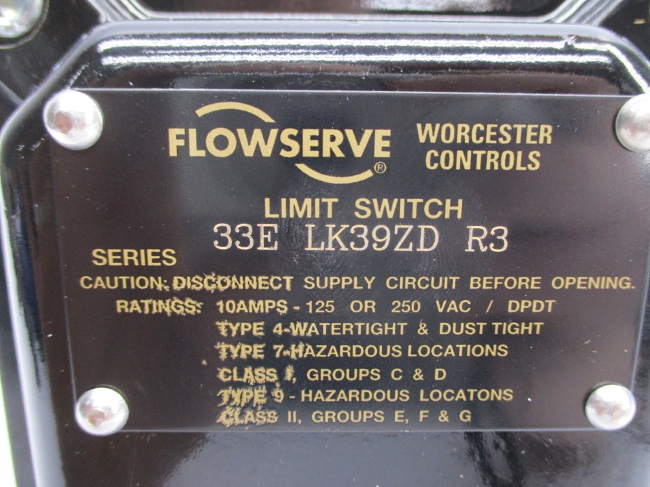 FLOWSERVE 33E-LK39ZD-R3 NSNP