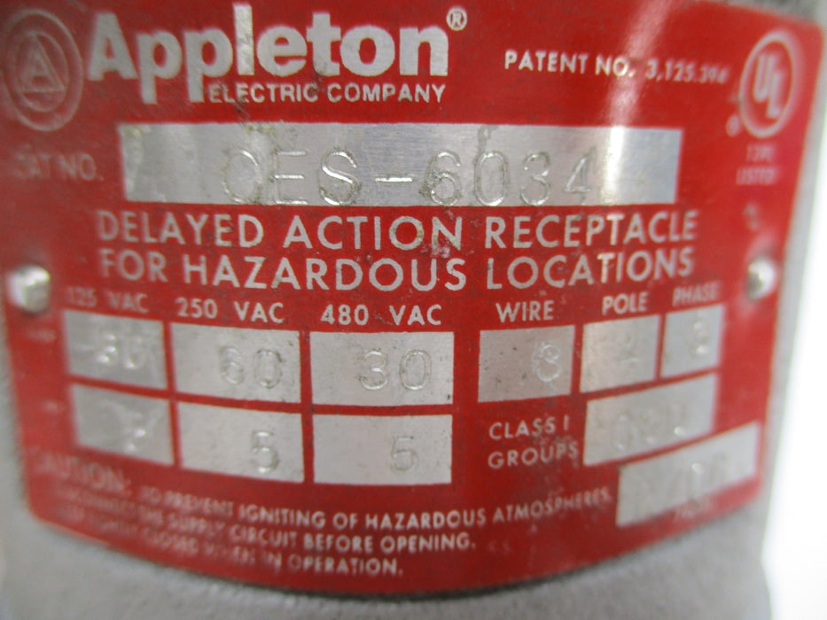 APPLETON CES-6034 UNMP