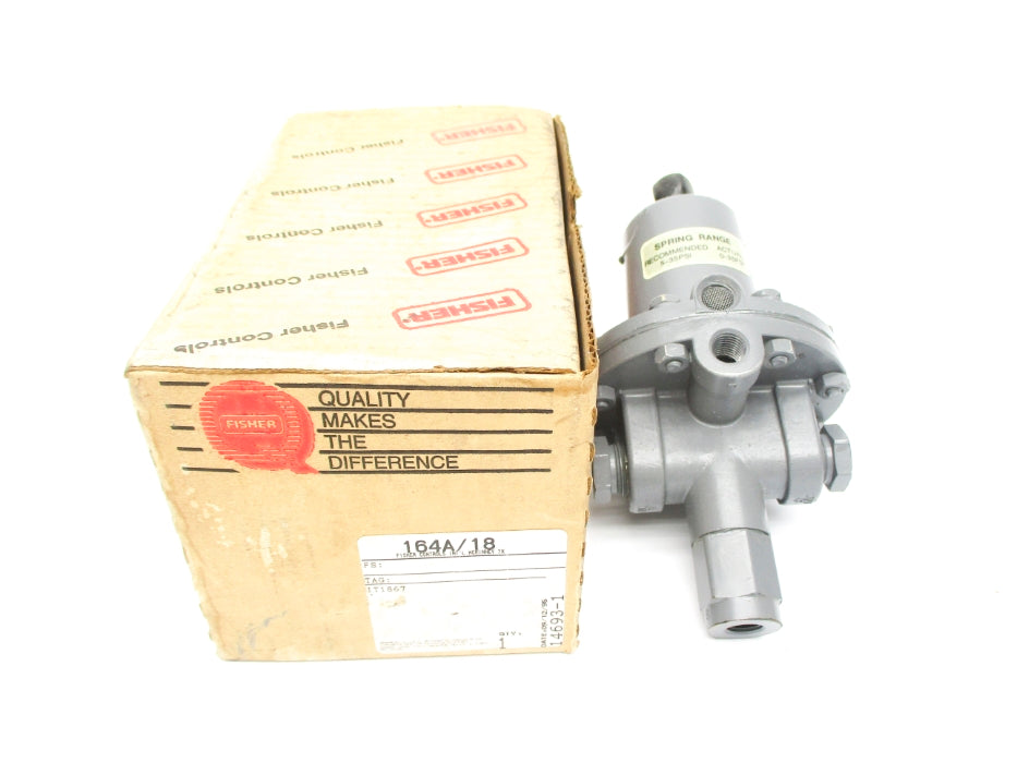 FISHER CONTROLS 164A/18 0-35PSI NSMP