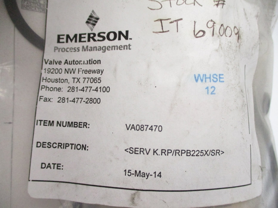 EMERSON VA087470 NSMP