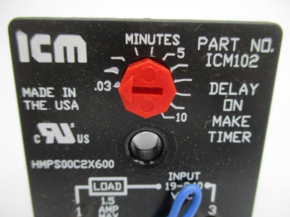ICM ICM102 HMPS00C2X600 .03-10M 120/240V NSNP