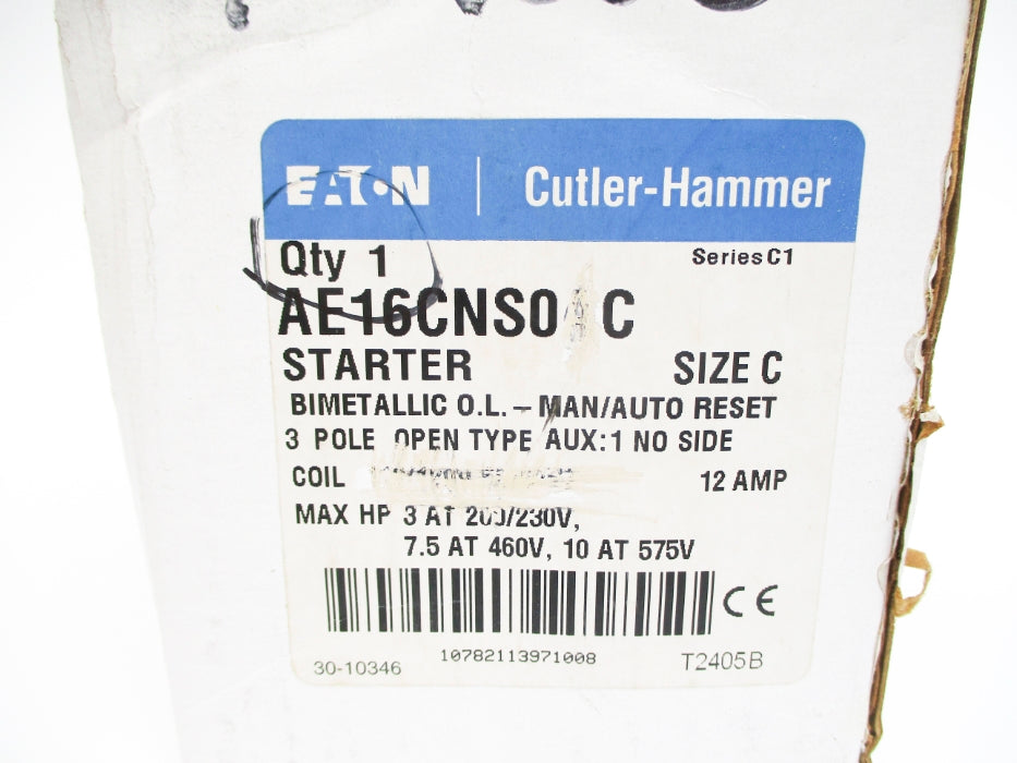 EATON AE16CNS0AC SER. C1 440/480V NSMP