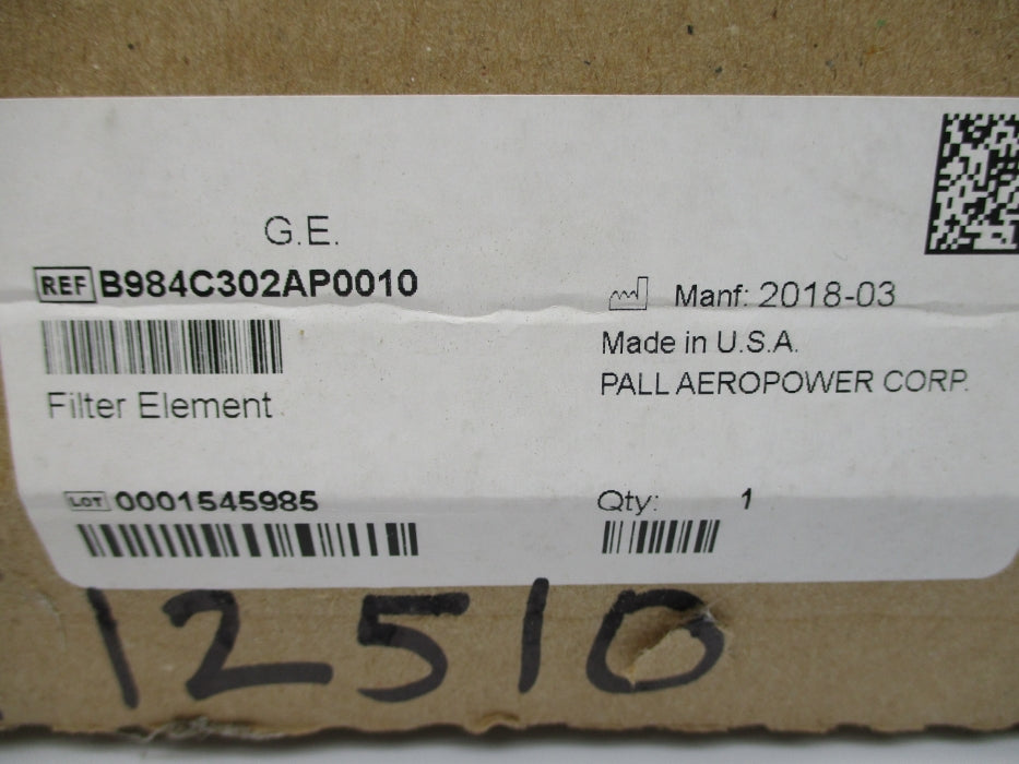 PALL B984C302AP0010 NSMP