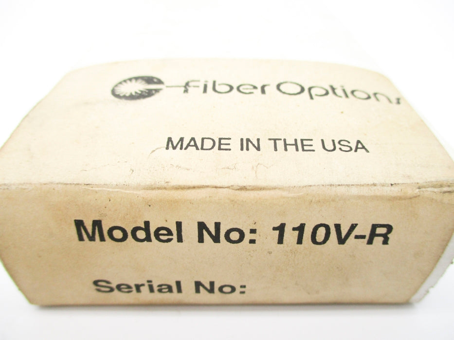 FIBER OPTIONS 110V-R NSFS