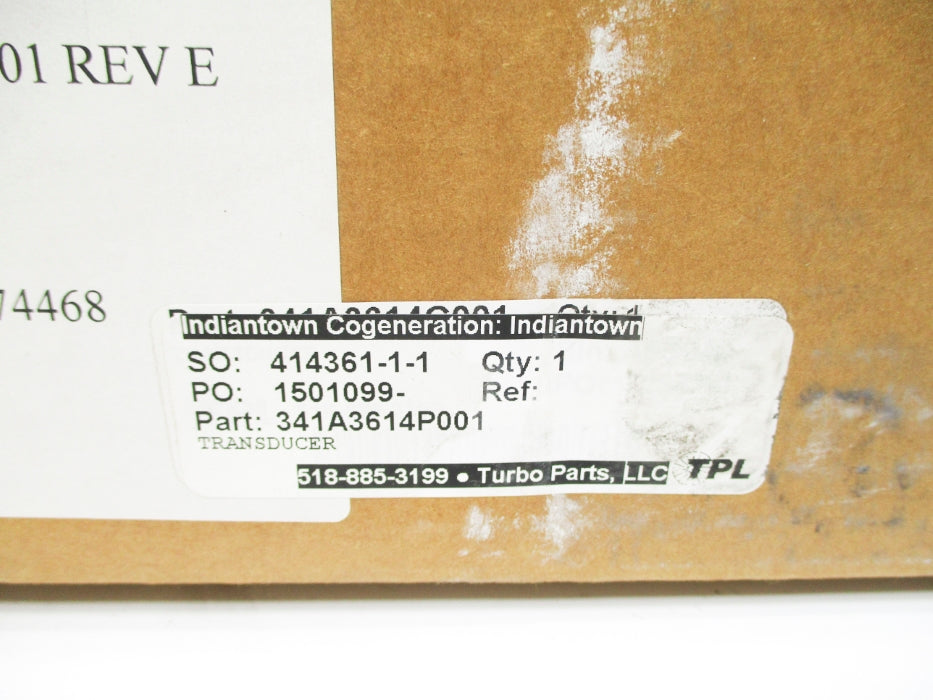 GENERAL ELECTRIC 341A3614P0001 VRT-1250-2000-0153 NSFS