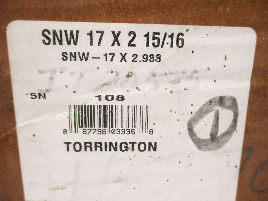 TORRINGTON SNW17X215/16 NSMP